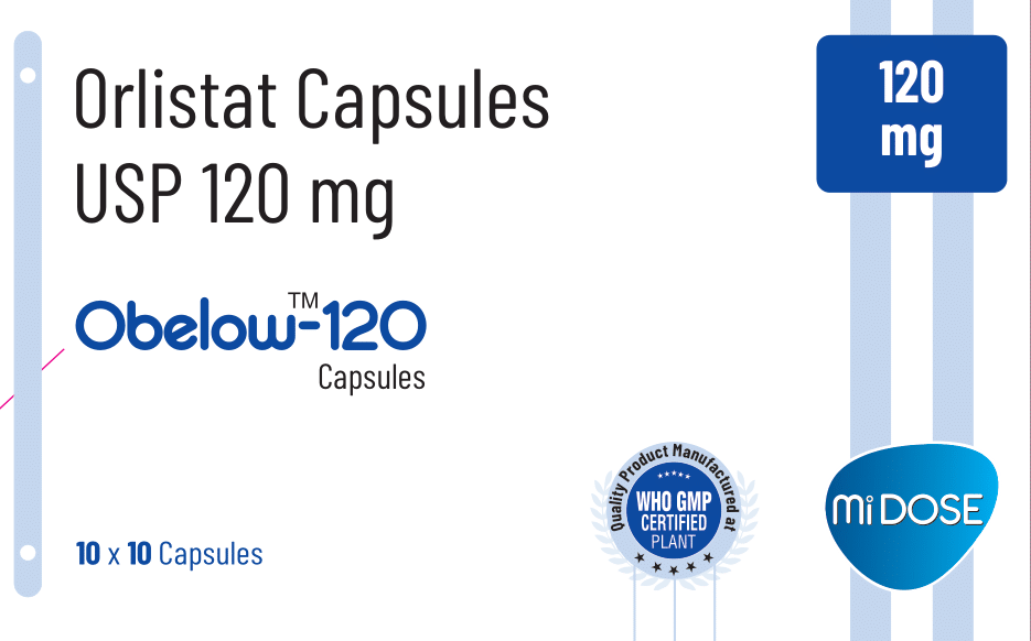 Orlistat Capsules USP 120 mg